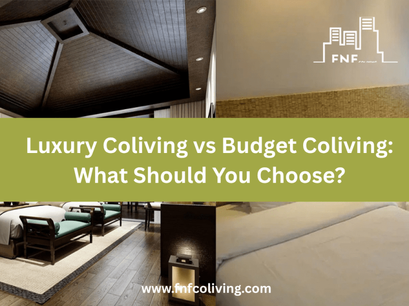 Luxury vs Budget Coliving: Key Differences&nbsp;Explained