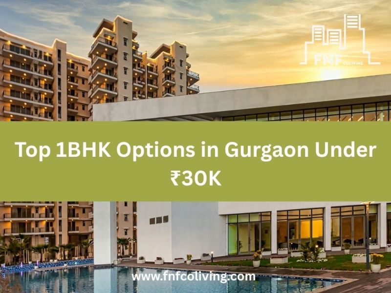 Top 1BHK Options in Gurgaon Under&nbsp;₹30K